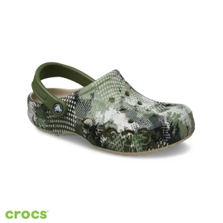 【Crocs】中性鞋 貝雅卡駱班印花 克駱格 洞洞鞋(206230-2V3)