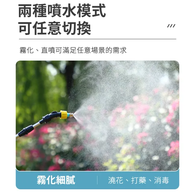 【R.H 獵戰】5L戶外電動噴水壺 家用噴霧器(澆花消毒專用噴壺 電動噴霧器  園藝噴水壺 農藥噴霧器)