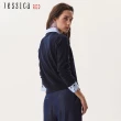 【Jessica Red】英倫學院風襯衫領羊毛針織衫R52401（藏藍）