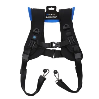 【MUAN】快攝手雙肩軟墊相機肩帶 減壓相機背帶