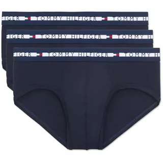 【Tommy Hilfiger】2025男時尚舒適寶藍色三角內著3件組-網(預購)