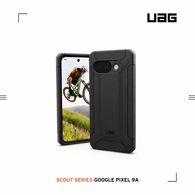【UAG】Google Pixel 9a 耐衝擊保護殼-黑(支援無線充電)