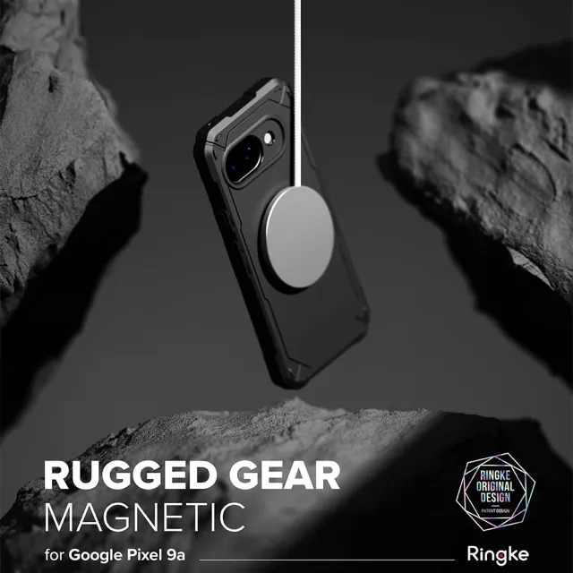 【Ringke】Google Pixel 9a RUGGED GEAR MAGNETIC 磁吸堅固防撞手機保護殼(軍規防摔)