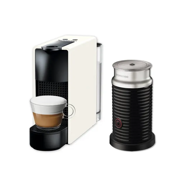 Nespresso】膠囊咖啡機Essenza Mini 奶泡機組合_多色任選(瑞士