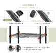 【居家cheaper】MIT耐重型60X30X150CM四層架﹝烤黑/烤白可選﹞(整組荷重200公斤)