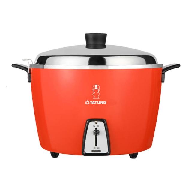 【TATUNG 大同】15人份 不鏽鋼內鍋 電鍋/全配-紅色(TAC-15L-DRU)