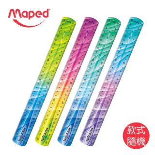 【Maped】炫彩軟尺30cm(塑膠尺 直尺 可彎曲)