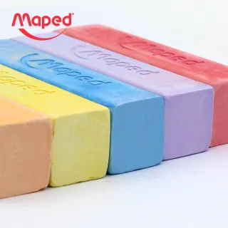 【法國Maped】彩虹胖粉筆6色
