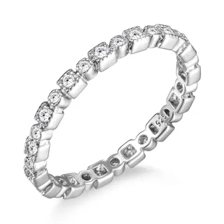 【Majalica】純銀戒指．防小人尾戒．新年禮物(銀色)