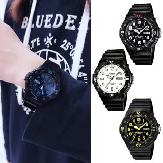 【CASIO 卡西歐】潛水風格輕巧運動手錶-MRW-200H系列(11款可選)