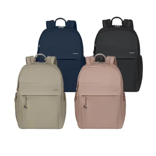 【Samsonite 新秀麗】MOVE 5.0 經典時尚輕量筆電後背包/女包/雙肩包/通勤包/電腦包14.1吋(多色可選)