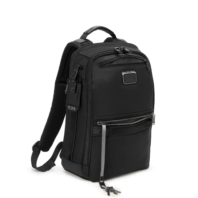 【TUMI】Alpha Bravo Dynamic 彈道尼龍商務休閒背包 - 黑色(TUMI 官方旗艦店)