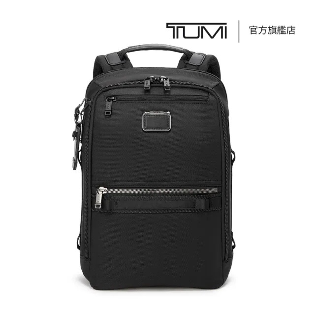 【TUMI】Alpha Bravo Dynamic 彈道尼龍商務休閒背包 - 黑色(TUMI 官方旗艦店)