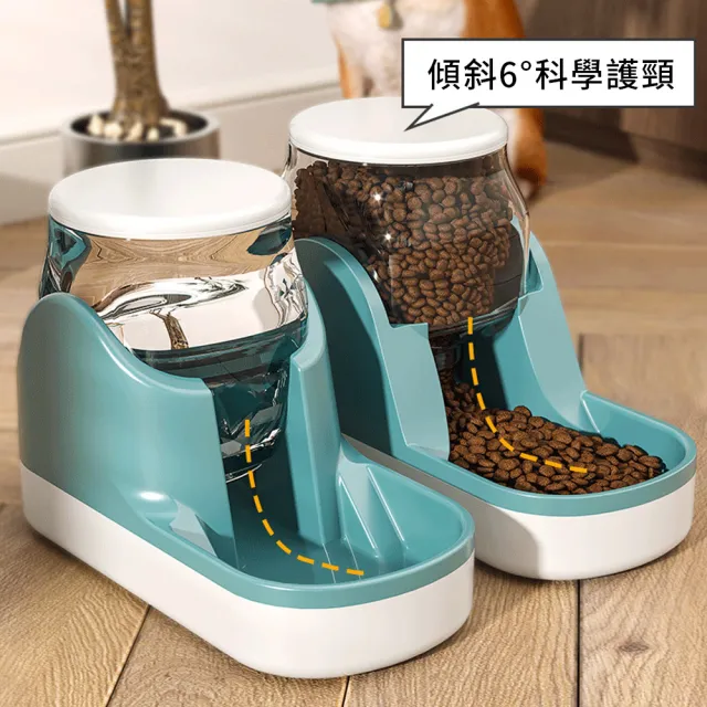 【YUNMI】寵物自動餵食器 寵物自動飲水器 狗碗 貓碗 喝水器(貓狗通用)