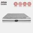 【Artso 亞梭】美國ES伊麗絲-石墨烯QUEEN 雙人加大護背床墊(彈簧床/獨立筒)