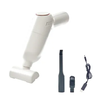 【ANBORTEH 安伯特】小旋風車用吸塵器 國家認證 一年保固(無線手持 車家兩用 強勁吸力 USB充電)