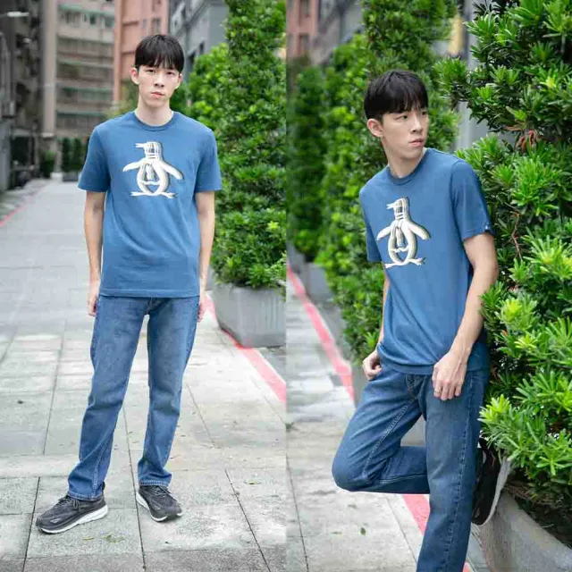 【Munsingwear】penguin 殘影 企鵝 短T 純棉 Munsingwear 短袖 T恤(短袖 T恤1019EB3)