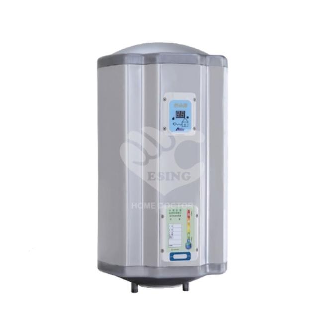 怡心牌 ES-1819 電熱水器，臺灣原裝製造，70L 大容量設計，適閤家庭使用。採用電熱管加熱與機械控溫系統，提供穩定熱水供應。1/2英吋冷熱水管口徑，尺寸深48cm x 寬47cm x 高74cm，淨重20kg，220V 電壓，能源效率第二級，BSMI 許可 R51238。一年保固，安全可靠的電能式排氣，高效能家用電熱水器首選。