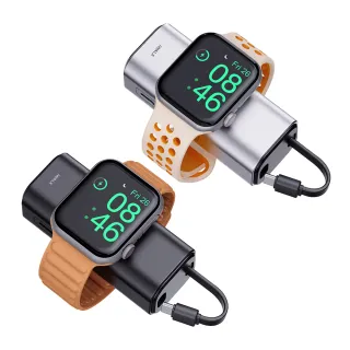 【iWALK】LPW004C 二合一手錶行動電源 5000mAh 15W 2孔輸出(無線/自帶線/隱藏支架/115g超輕巧)