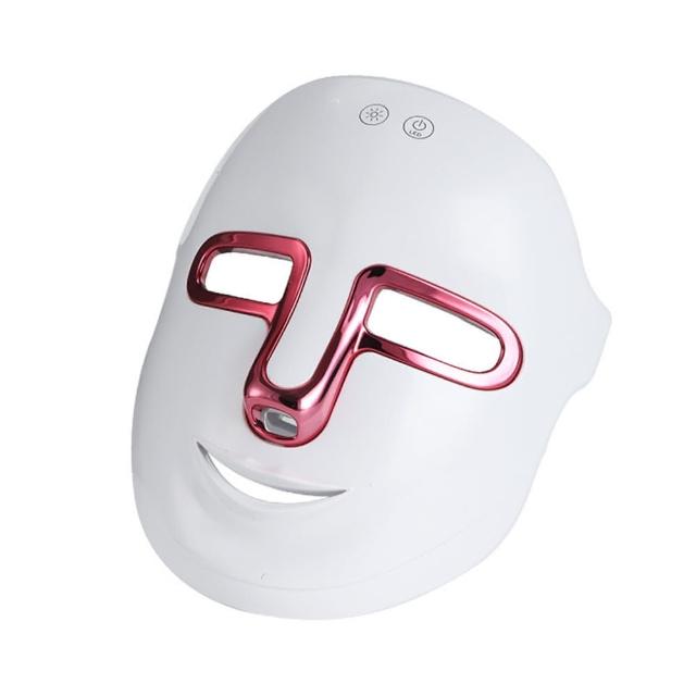 【PANATEC 沛莉緹】七彩LED光溫熱美容面罩 K-553(光子面罩 電子面膜 美容儀 LED光波)