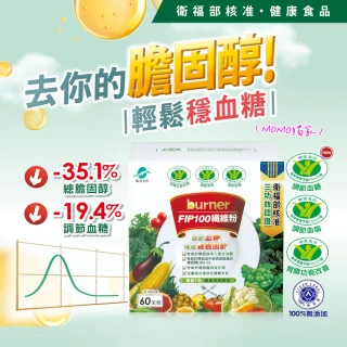 【船井burner倍熱】FIP100纖維粉增量限定版-共240包(王彩樺&宋芸樺、專科醫師共同推薦-三認證健康食品)