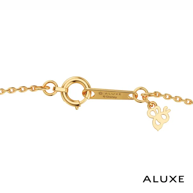 【ALUXE 亞立詩】10K金 黃水晶項鍊 蜂蜜罐造型 迪士尼 小熊維尼系列 NNDW003
