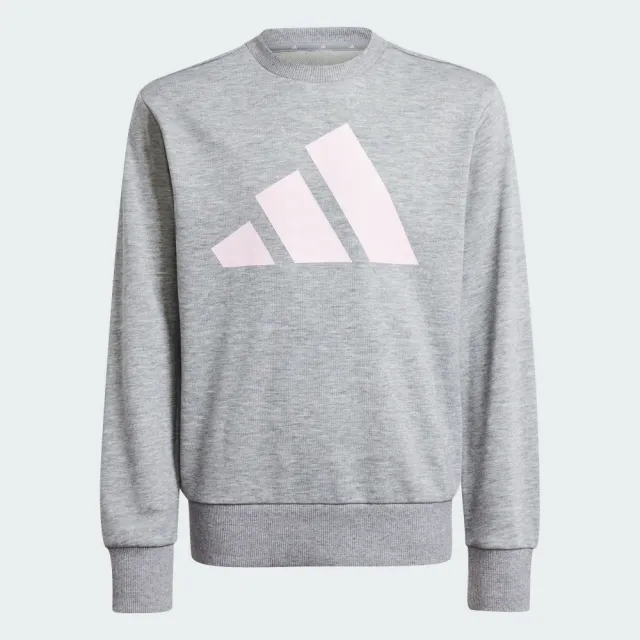 【adidas 愛迪達】ESSENTIALS 運動上衣 童裝 JC9630