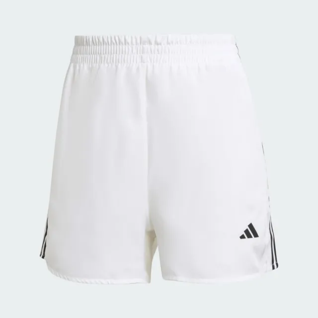 【adidas 愛迪達】3s Short High R 女 短褲 運動短褲 休閒短褲 白 亞版(JF4360)