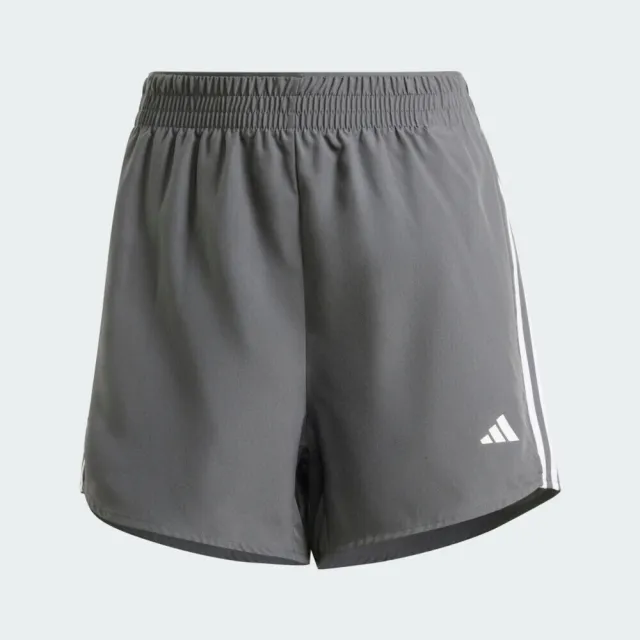 【adidas 愛迪達】3s Short High R 女 短褲 運動短褲 休閒短褲 灰 亞版(JF4362)
