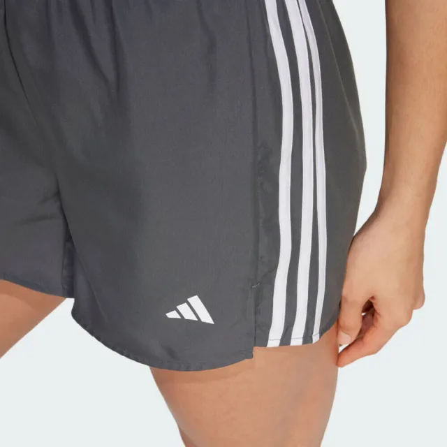 【adidas 愛迪達】3s Short High R 女 短褲 運動短褲 休閒短褲 灰 亞版(JF4362)