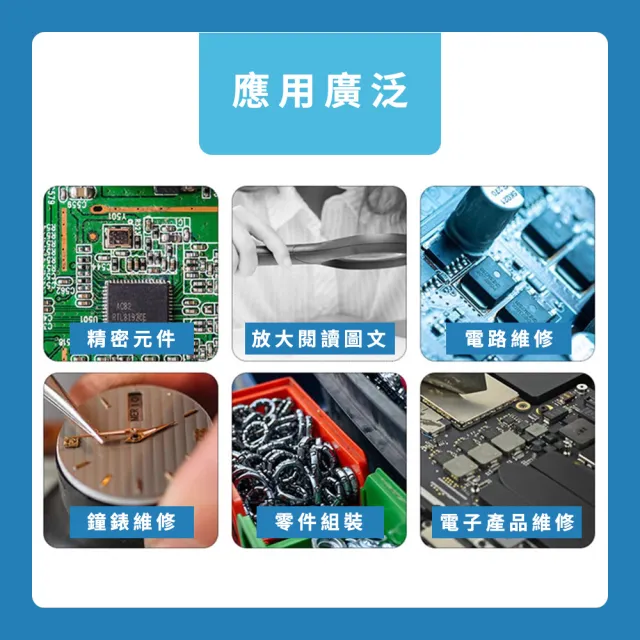 焊錫架 電焊接專用支架 焊接輔助夾具 電路板維修焊接工具 B-MS20(多功能焊錫支架放大鏡檯燈烙鐵架)