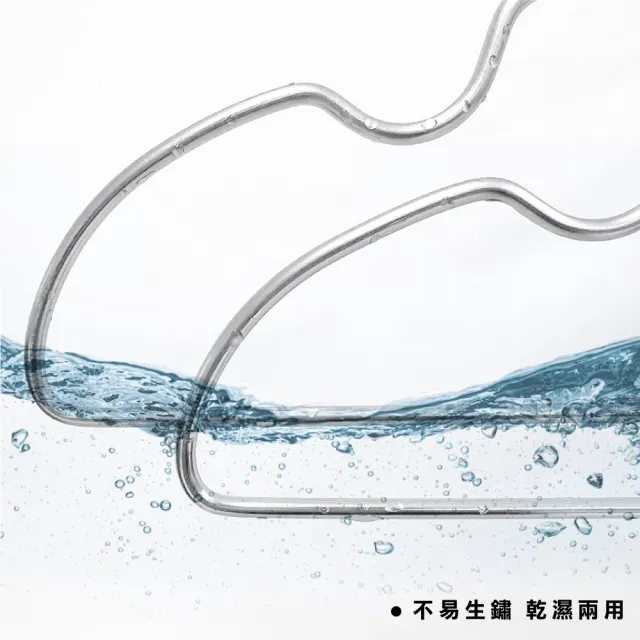 【ONE HOUSE】60支_無印款鋁合金衣架-6色可選(成人款/約底長42cm)