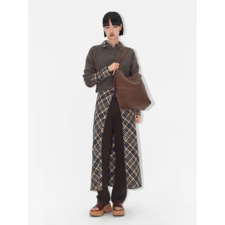 【PEDRO】Bridget 大形水桶包-深咖啡/米黃色(小CK集團品牌 新品上市 母親節送禮)