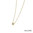 【ALUXE 亞立詩】10K金 鑽石項鍊 簡約心形 心形 愛戀系列 NN0005