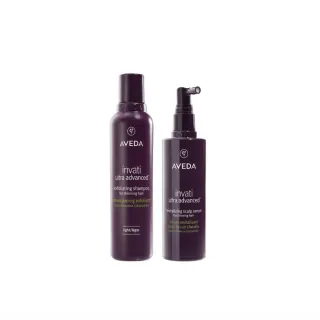 【AVEDA】蘊活煥欣豐盈組(頭皮保養 豐盈蓬鬆 洗髮精 200ml+頭皮精華150ml)