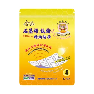 【金品】石墨烯.鈦鍺精油貼布30片(白沙屯媽祖聯名款)