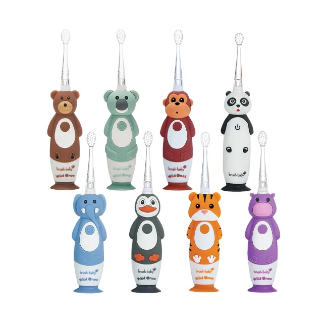 【Brush Baby】WildOnes 充電式兒童聲波電動牙刷 0-10Y(多款可選)