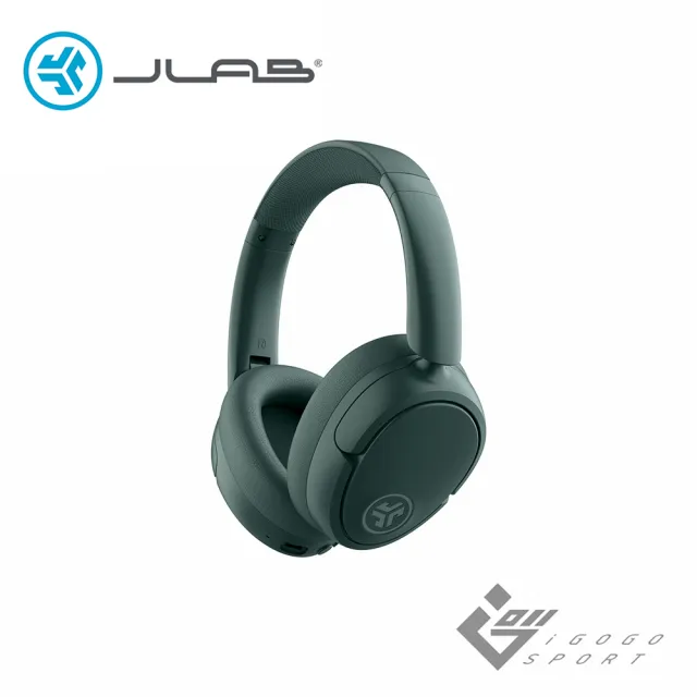 【JLab】Jbuds Lux ANC 降噪耳罩式藍牙耳機(空間音訊 LE Audio 通透模式 音樂共享 Type-C)
