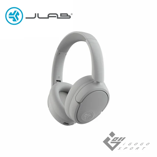 【JLab】Jbuds Lux ANC 降噪耳罩式藍牙耳機(空間音訊 LE Audio 通透模式 音樂共享 Type-C)