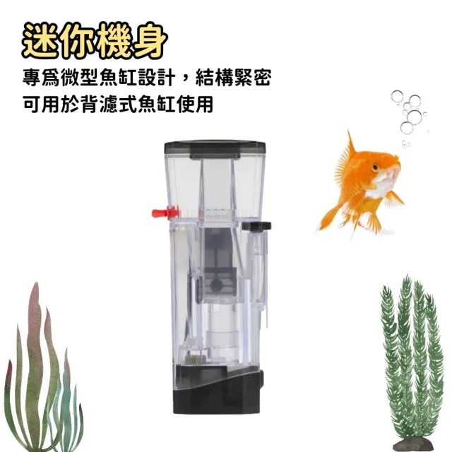 【Petvibe】Bubble-magus蛋白除沫器MiniQ(內置式蛋白機/蛋白機/除沫機/蛋白除抹機/小魚缸適用/水質處理)