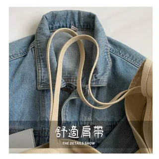 【MoonDy】雙11 帆布包 女生包包 托特包 男生包包 帆布托特包  購物包 厚帆布包 托特包 學生書 