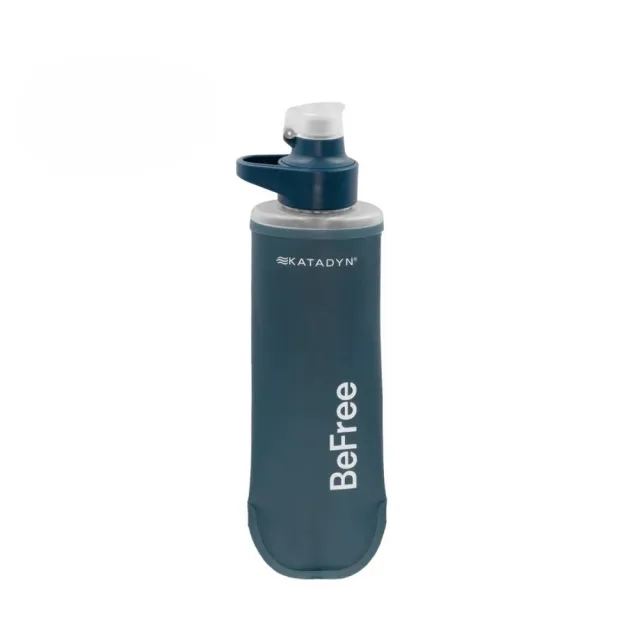 【KATADYN】BeFree AC 個人隨身濾水器 0.5L 岩石藍 Slate Blue 8021401(馬布谷戶外)
