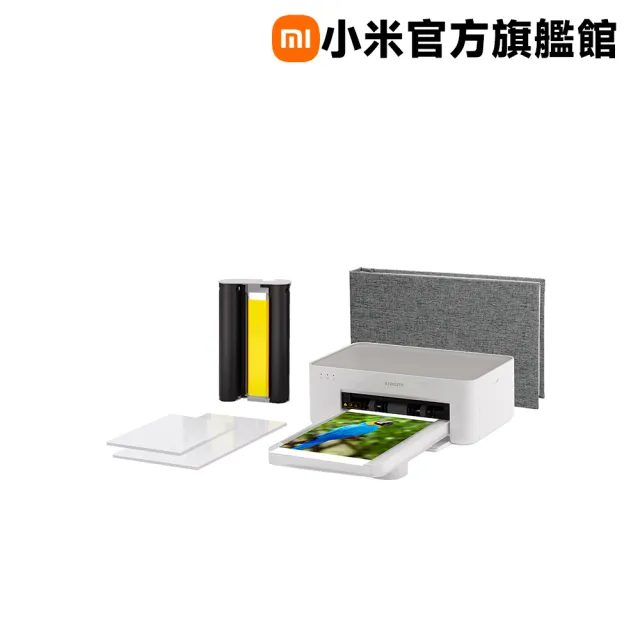 【小米】官方旗艦館 搭2組3吋專用相印紙★桌上型照片印表機_共100張相印紙