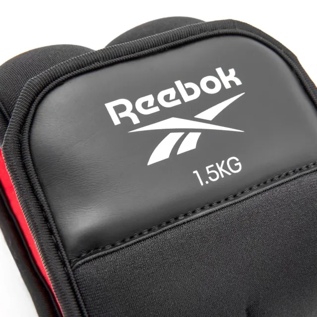 【REEBOK】Ankle Weights 腳踝負重環 - 1.5公斤 - 2入組(負重腳環、健身配件、運動配件)
