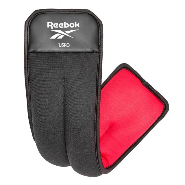 【REEBOK】Ankle Weights 腳踝負重環 - 1.5公斤 - 2入組(負重腳環、健身配件、運動配件)