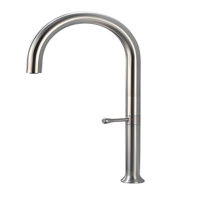 【GESAI 格賽】設計感304不鏽鋼檯面龍頭B-10116-LT5(可配合安裝檯面兩用水龍頭/洗手台龍頭/龍頭/檯面龍頭)