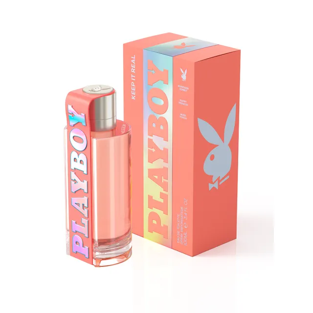 【PLAYBOY】男性/女性淡香水-100ml(專櫃公司貨)