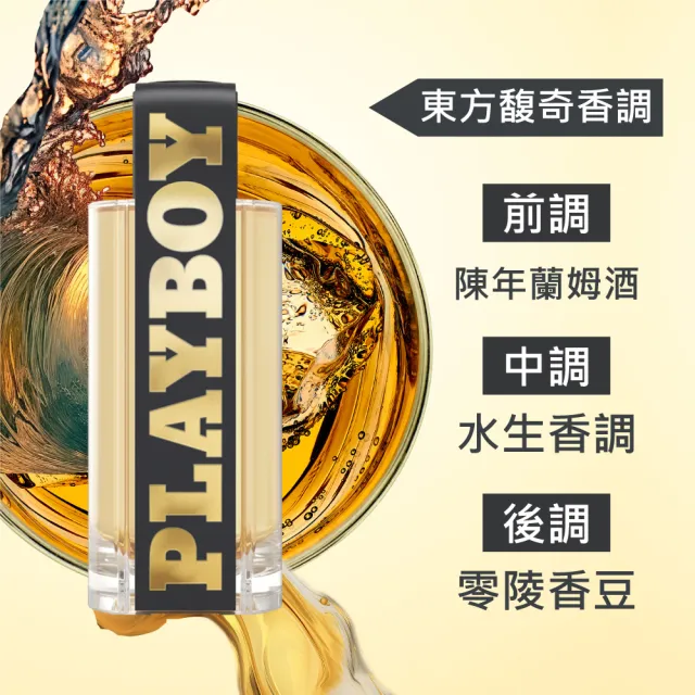 【PLAYBOY】女性/男性淡香水禮盒(專櫃公司貨)