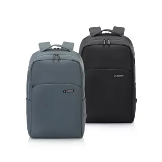 【AMERICAN TOURISTER 美國旅行者】RUBIO 簡約雙隔層筆電後背包/雙肩包/電腦包/包包 15.6吋(多色可選)
