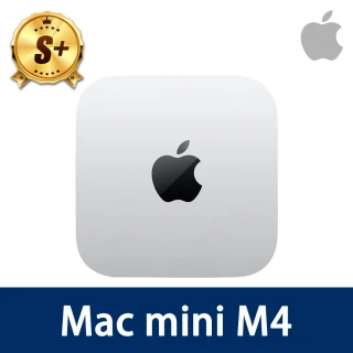 【Apple】S+ 級福利品 Mac mini M4晶片 10核心CPU 與 10核心GPU 16G 256G SSD